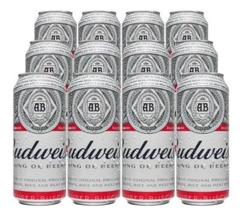 Cerveza Budweiser Lata 473 Ml Pack X12 - Fullescabio Oferta