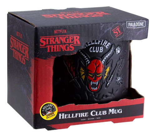 Tazón Hellfire Club Demon Strange Things