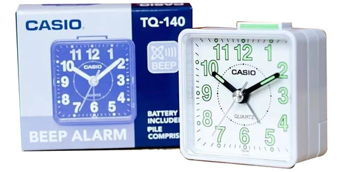 Reloj Despertador Casio Tq-140-1b