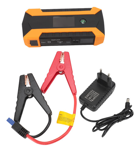 Batería Car Starter 1000a, 12 V, Portátil, 4 Usb, Carga Rápi
