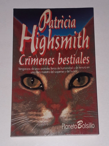 Libro Crimenes Bestiales- Patricia Highsmith