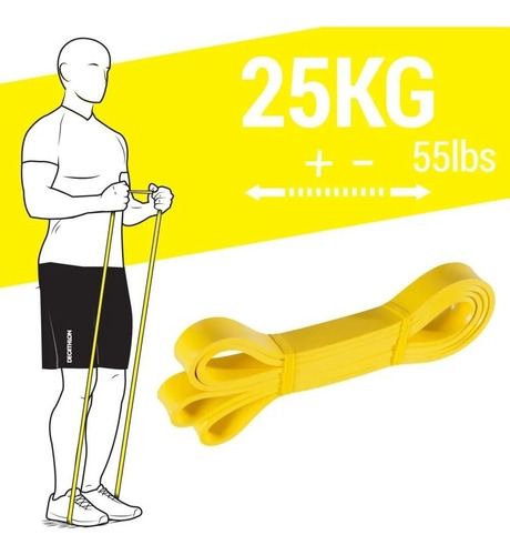 Elástico Super Band 25kg P/ Exercício Funcional Alongamento