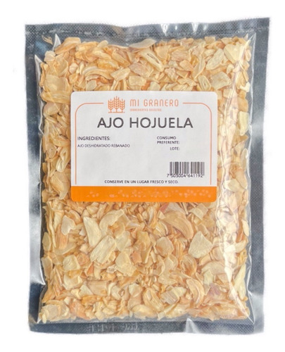 Ajo En Hojuela 250 Gramos