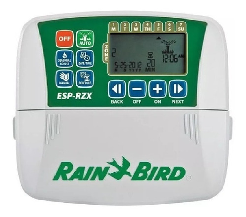 Programador De Riego Esp-rzx - Int. 8 Estaciones - Rain Bird