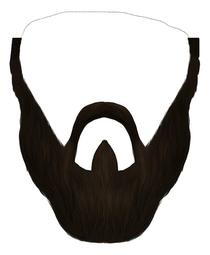 3 Disfraz De Fiesta De Bigote Barba De Franela Divertida