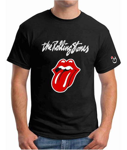 Rolling Stones. Remera Algodón Premium. Habibis