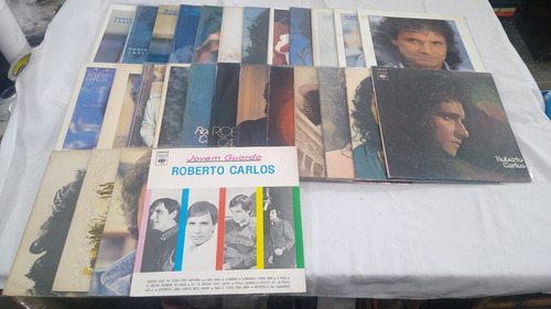 Lp Vinil - Roberto Carlos - 28 Discos - Rei Rc