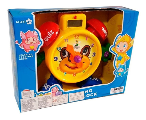 Reloj Didáctico Infantil - Vamos A Jugar 