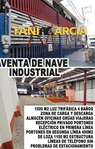 Vendo Nave Industrial Con 1500 M2 De Superficie Totalmente Techada