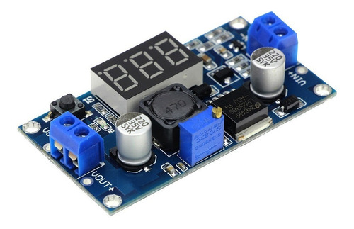 Fuente Lm2596 Step-down Dc-dc 1,23-35v 3a Voltimetro Display