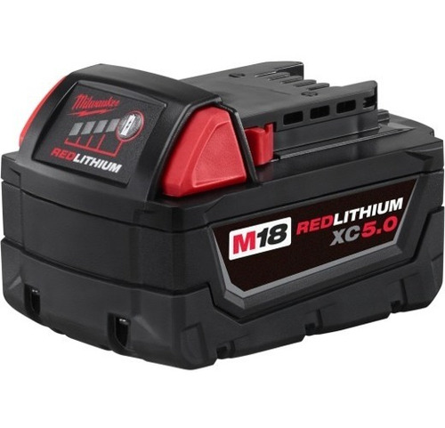 Batería Redlithium Milwaukee 18v M18 Xc5.0 Amp 48111850