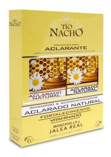 Tio Nacho Shampoo Aclarante+aco Pack [415+415ml]