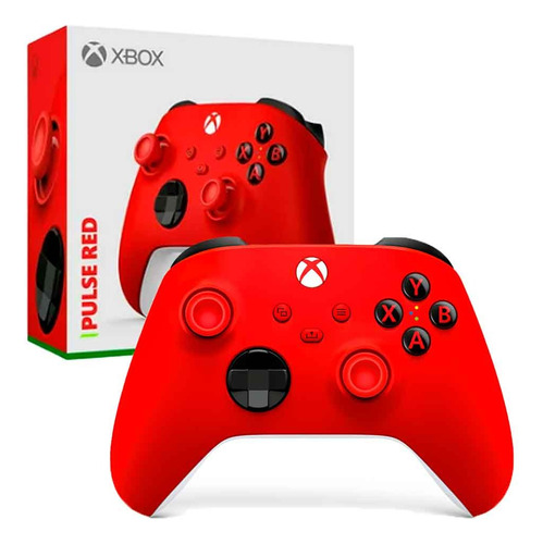 Mando Xbox Series X/s One Rojo Pulse Red Inalámbrico Windows