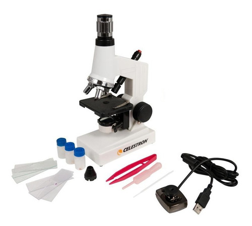 Microscopio Digital Usb Celestron Kit Optico 600x Doble Luz