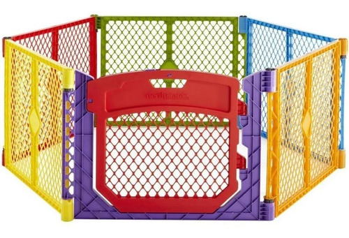 Corral Hexagonal North States Toddleroo Portatil Puerta