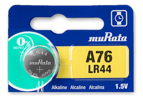 Bateria Sony A76 Lr44 Alcalina 1.5v - Batería Tipo Botón 