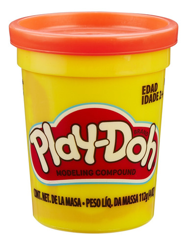 Masa Play Doh Pack 1 Unid Rojo Claro