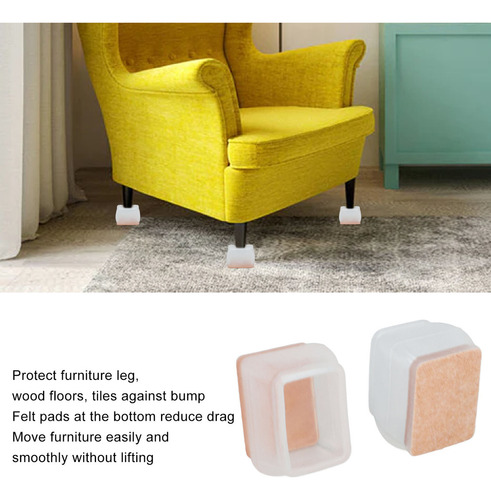 Funda Para Patas De Muebles, 20 Unidades, Protector De Silla