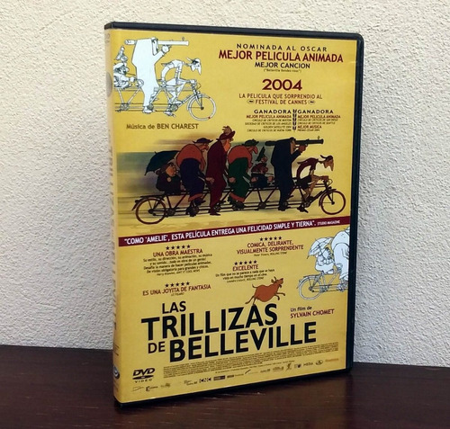 Las Trillizas De Belleville - Sylvain Chomet * Dvd Excelente