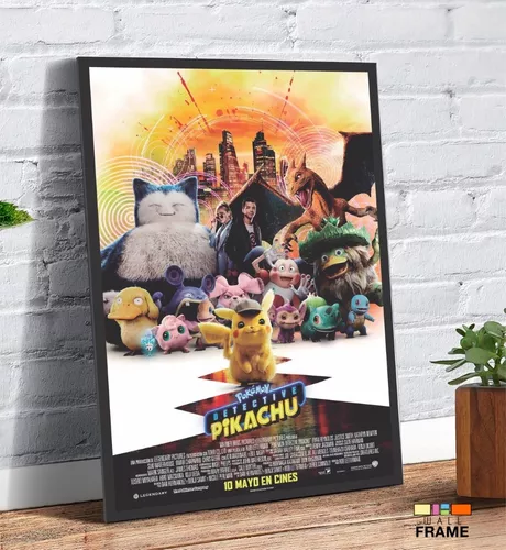 Pokemon - Pikachu Poster Emoldurado, Quadro em