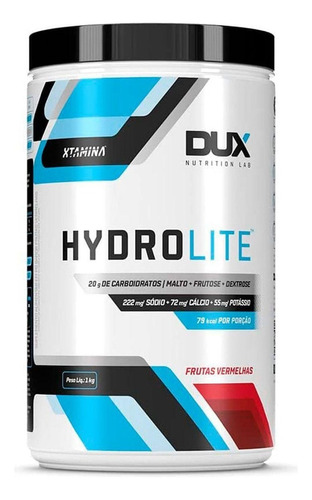 Hydrolite  - Pote 1000g Dux Nutrition Sabor Frutas vermelhas