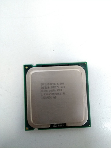 Processador Core 2 Duo E7500 2,93 Ghz, 3 M, 1066 Mhz