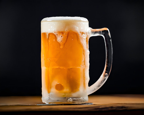 Jogo 6 Caneca De Chopp Resistente 340 Ml Vidro