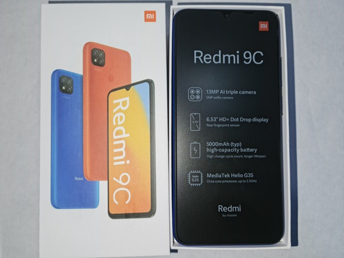 Xiaomi Redmi 9c 3gb 64gb Color Azul
