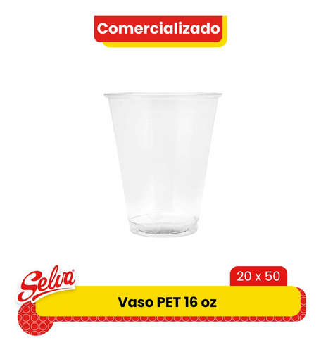 Vaso Pet 16 Oz