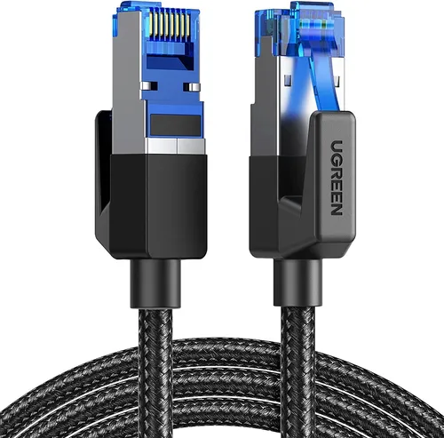 comprar Cable Rj45 Cat8 Ethernet Trenzado 5metros Gigabit Ugreen