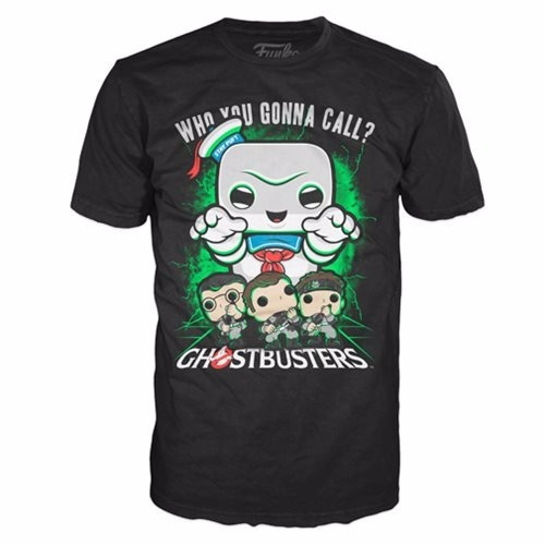 Camiseta L Funko Pop - Ghost Busters Stay Puft Marshmallow