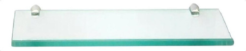 Prateleira De Vidro 40cm X 10cm Em Vidro 4mm Kit C/ 2 Unid