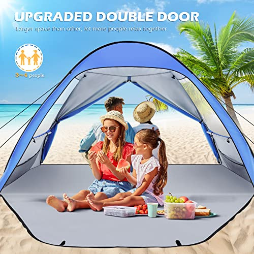 Toldo De Carpa De Playa Emergente: Upf 50+ Toldo De Ref...