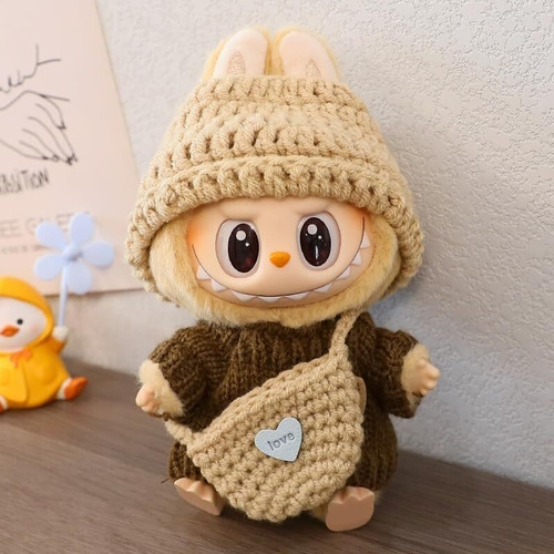 - 3 Ropa Para Labubu,bonitos Muñecas Ropas Y Accesorios