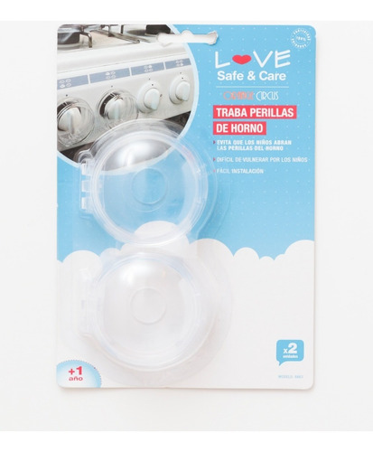 Set X2 Traba Perillas De Cocina Horno Love Mundo Manias