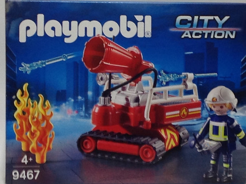 Playmobil 9467 City Action Robot De Extinción-original