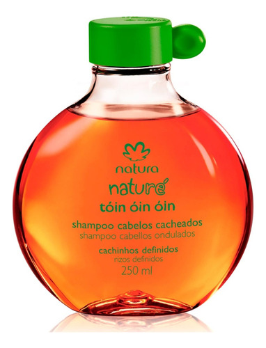 Shampoo Niños Nature Toin Toin Cabellos Rulos 250 Ml Natura