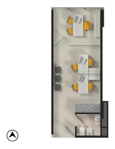 Imagen 9 de 9 de Oficina En Alto Buro - Condos Del Alto 3 - Rosario, Puerto Norte.