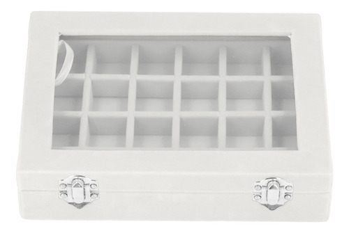 Imagen 7 de 10 de Caja De Almacenamiento Para Aretes, Organizador De Joyas De