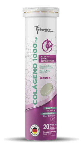 Easylife Beaumix Colágeno Hidrolizado Efervescente 20und