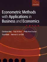 Comprar Econometric Methods With Applications In Business And Econom