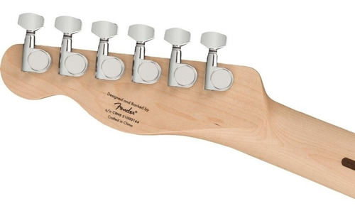 Imagen 8 de 10 de Guitarra Eléctrica Squier Bullet Telecaster Lrl Negra