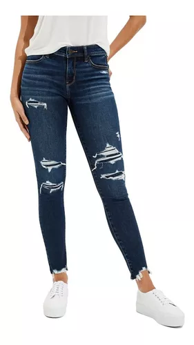 Pantalón Mujer American Eagle Ne(x)t Level Jegging Parches