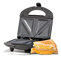 Comprar Sandwichera Eléctrica Nevashel AD-2205, Parrilla Antiadherente para 2 Piezas, Diseño Compacto y Moderno Fácil de Usar y Limpiar Ideal para Paninis y Sándwiches Hogar y Oficina Color Negro