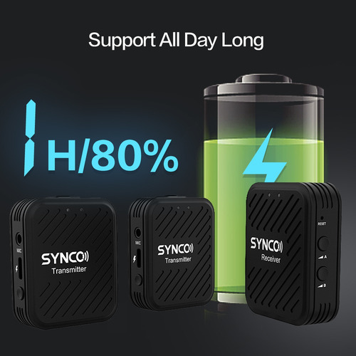 Sistema De Micrófono Inalámbrico Synco G1(a2) 2.4g