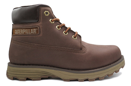 Borcegos Caterpillar Hombre Cuero Botas Cordones Founder