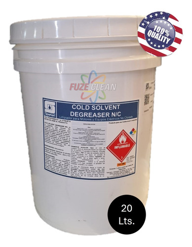 Desengrasante Dielectrico Base Solvente No Clorado 20 Litros