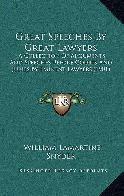 Libro Great Speeches By Great Lawyers : A Collection Of A...