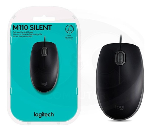 Mouse  Logitech M110 Silet Usb Windows Mac