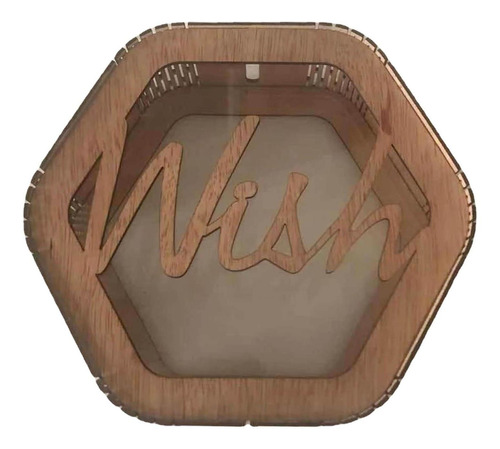 Caja De De Boda De Madera Para Recepción De Boda Wishing